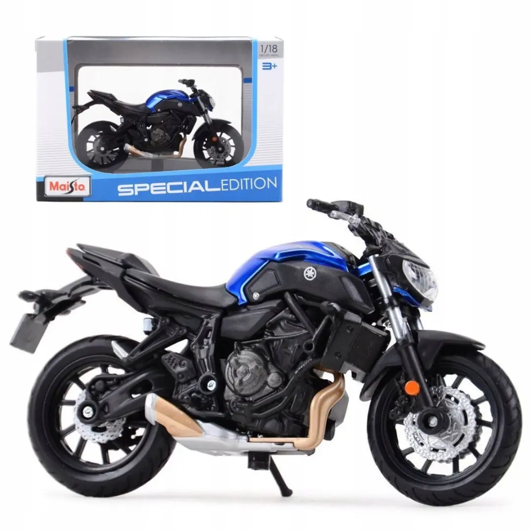Butto Yamaha Mt-07 Motor Model Schaal 1:18