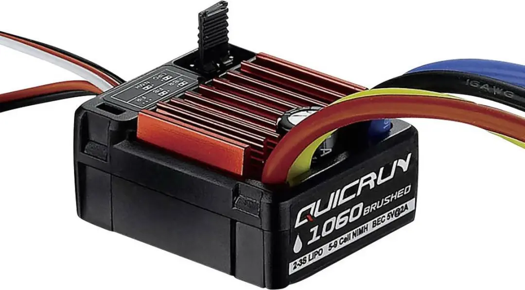 Hobbywing QuicRun 1060 60A Brushed Rijregelaar