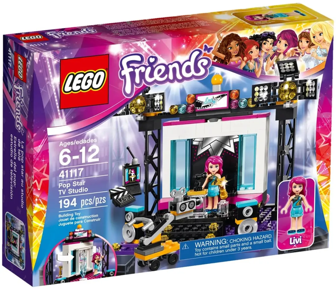 LEGO Friends Popster TV-studio 41117