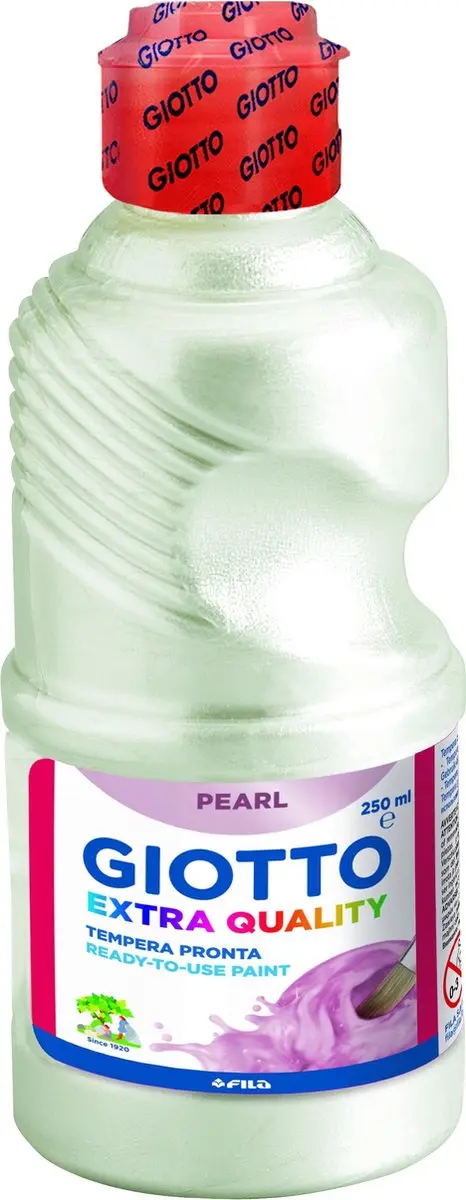 Giotto Extra Quality Plakkaatverf Wit Parelmoer