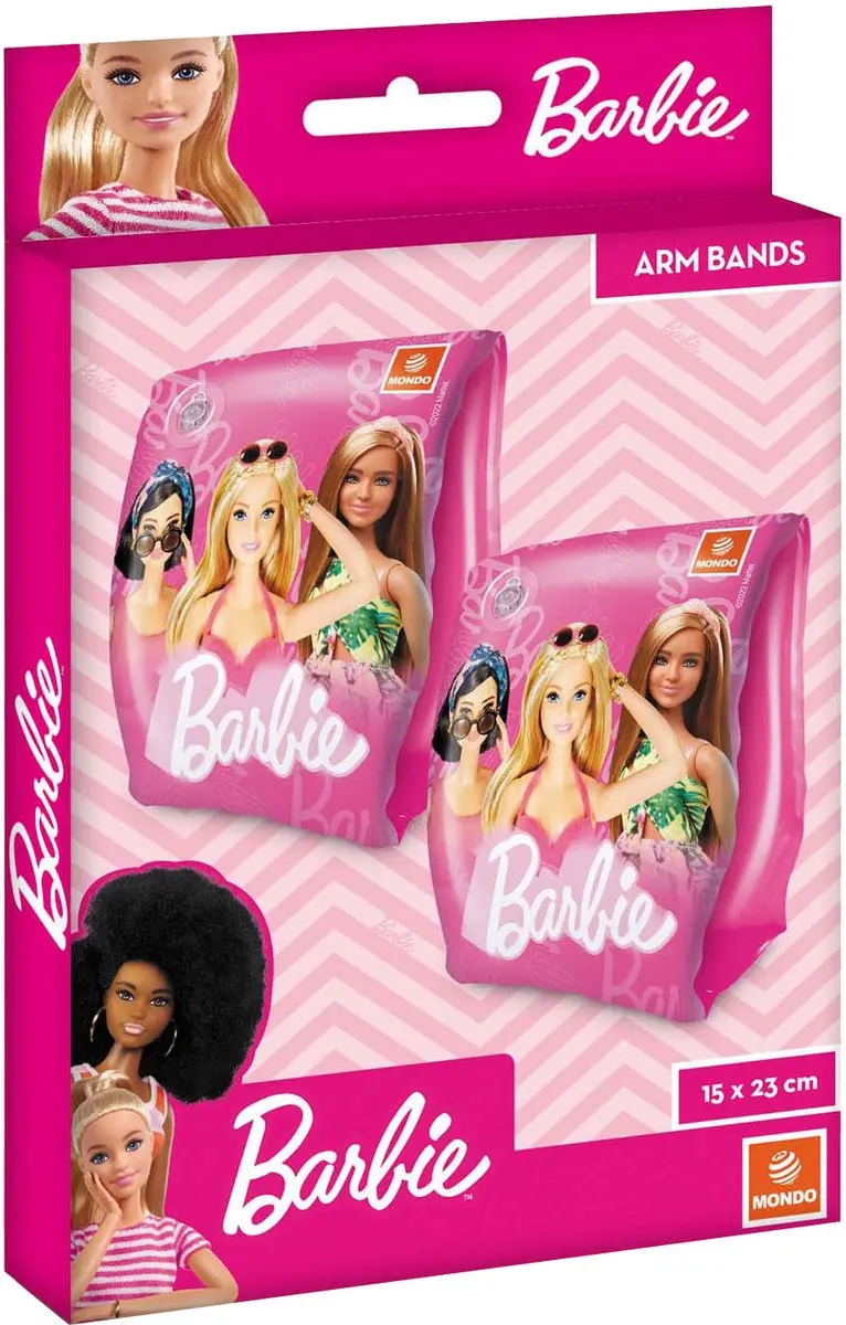 Mondo Barbie zwembandjes roze voor kinderen 2-6 jaar zwembad.