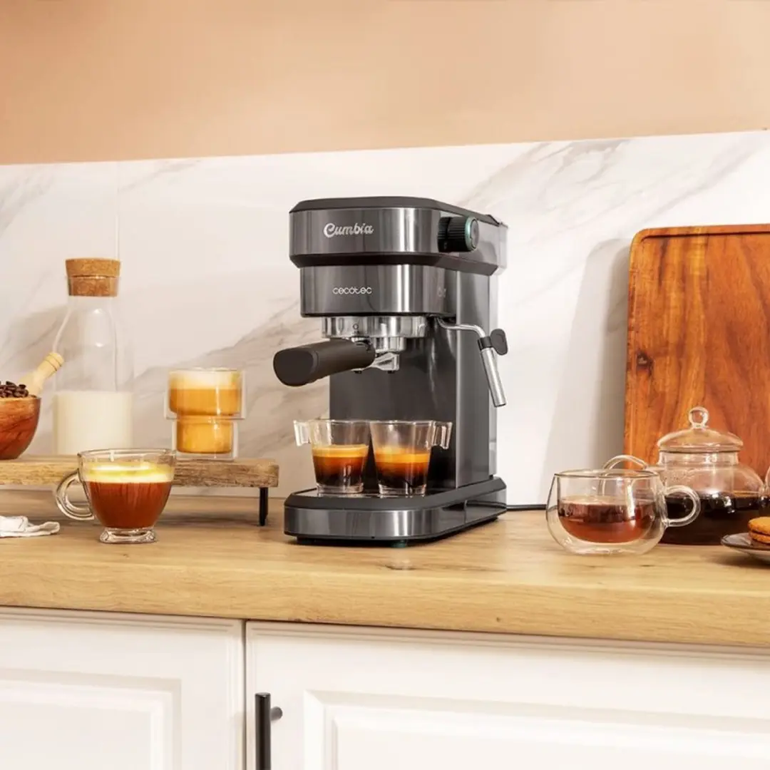 Cecotec Cafelizzia 890 01624 Espressomachine - Grijs - afbeelding 2 van 6