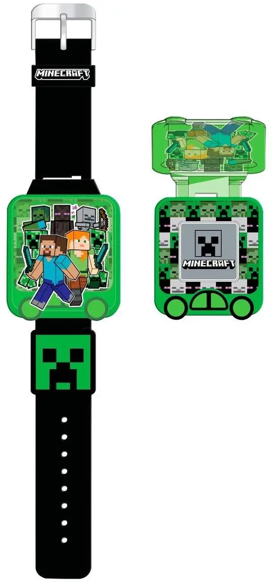 Educatief horloge met Minecraft-spellen