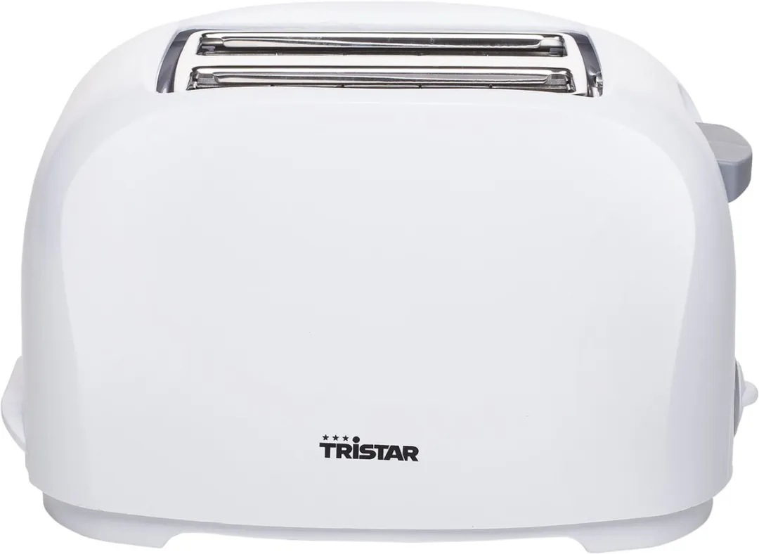 Tristar BR-1013 Broodrooster 800W - 2 Sleuven - Wit