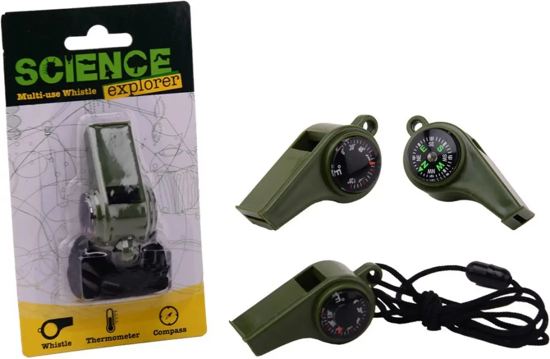 Benson Fluit met Kompas en Thermometer - Groen - afbeelding 3 van 6