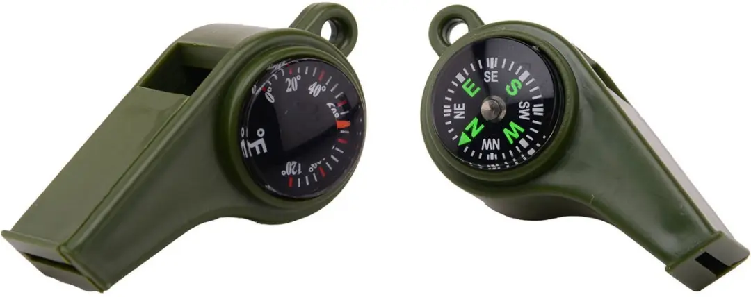 Benson Fluit met Kompas en Thermometer - Groen - afbeelding 5 van 6