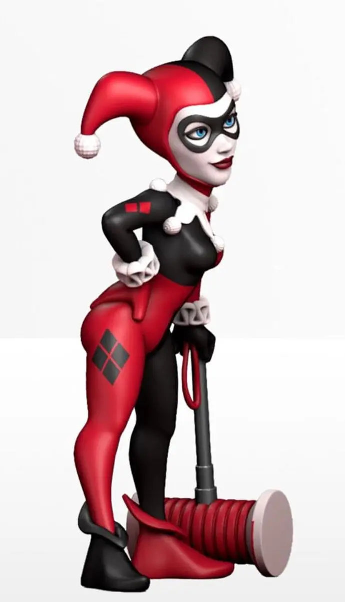 Minix DC Comics Harley Quinn Figuur 12cm - New Suit - afbeelding 5 van 6