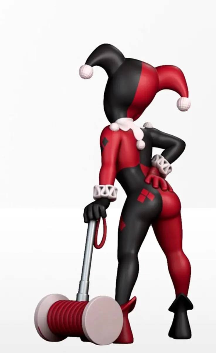 Minix DC Comics Harley Quinn Figuur 12cm - New Suit - afbeelding 6 van 6