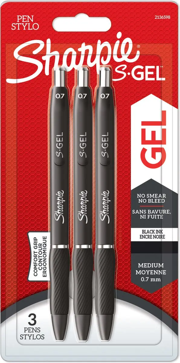 Sharpie S-Gel Gelpennen Medium 0,7mm