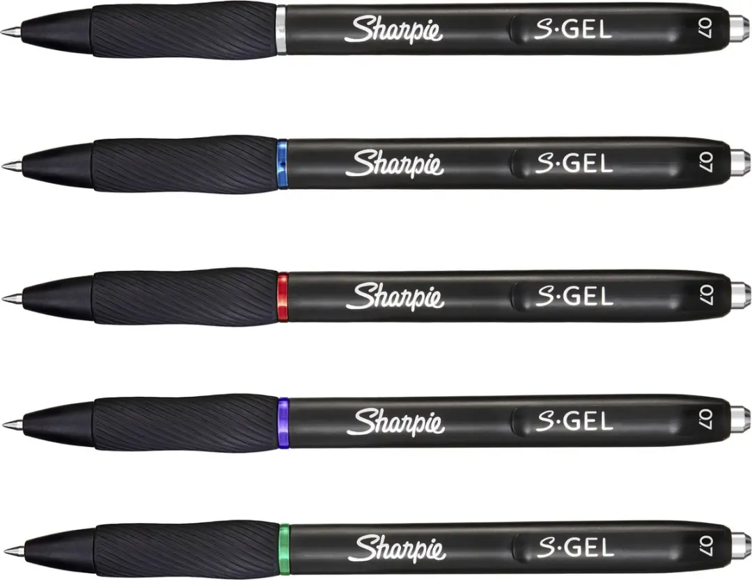 Sharpie S-Gel Gelpen 0,7 mm - 8 stuks - afbeelding 5 van 6