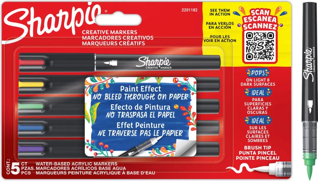 Sharpie Creative Acrylmarker Borstelpunt