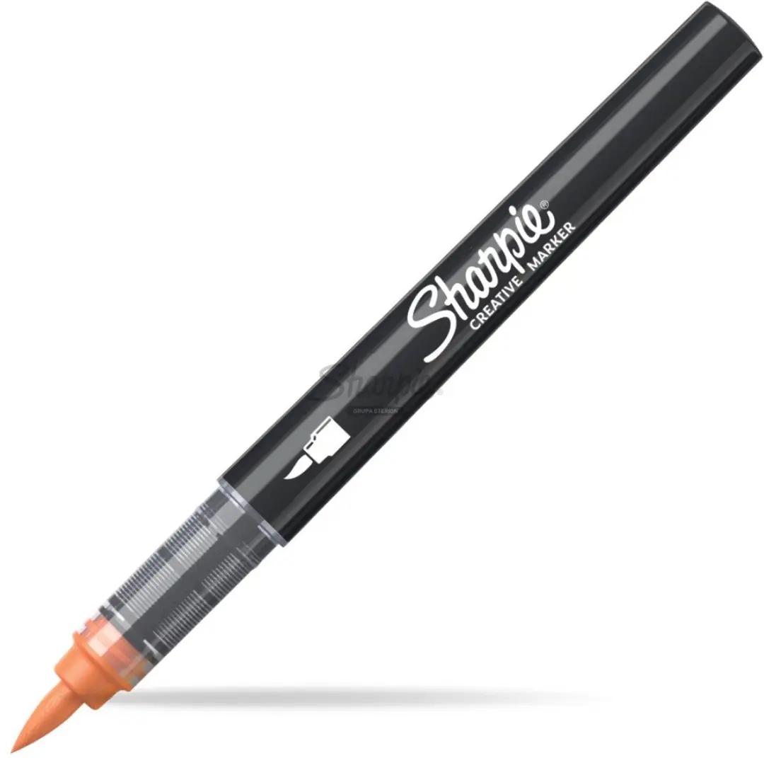 Sharpie Penseelmarker Oranje - 6 stuks - afbeelding 2 van 2