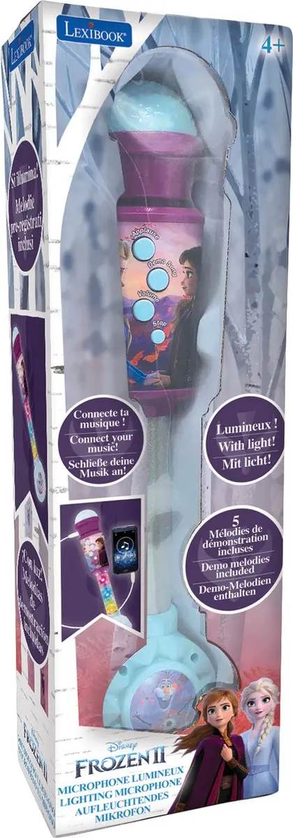 Lexibook Frozen Karaoke Microfoon - Blauw - afbeelding 2 van 6