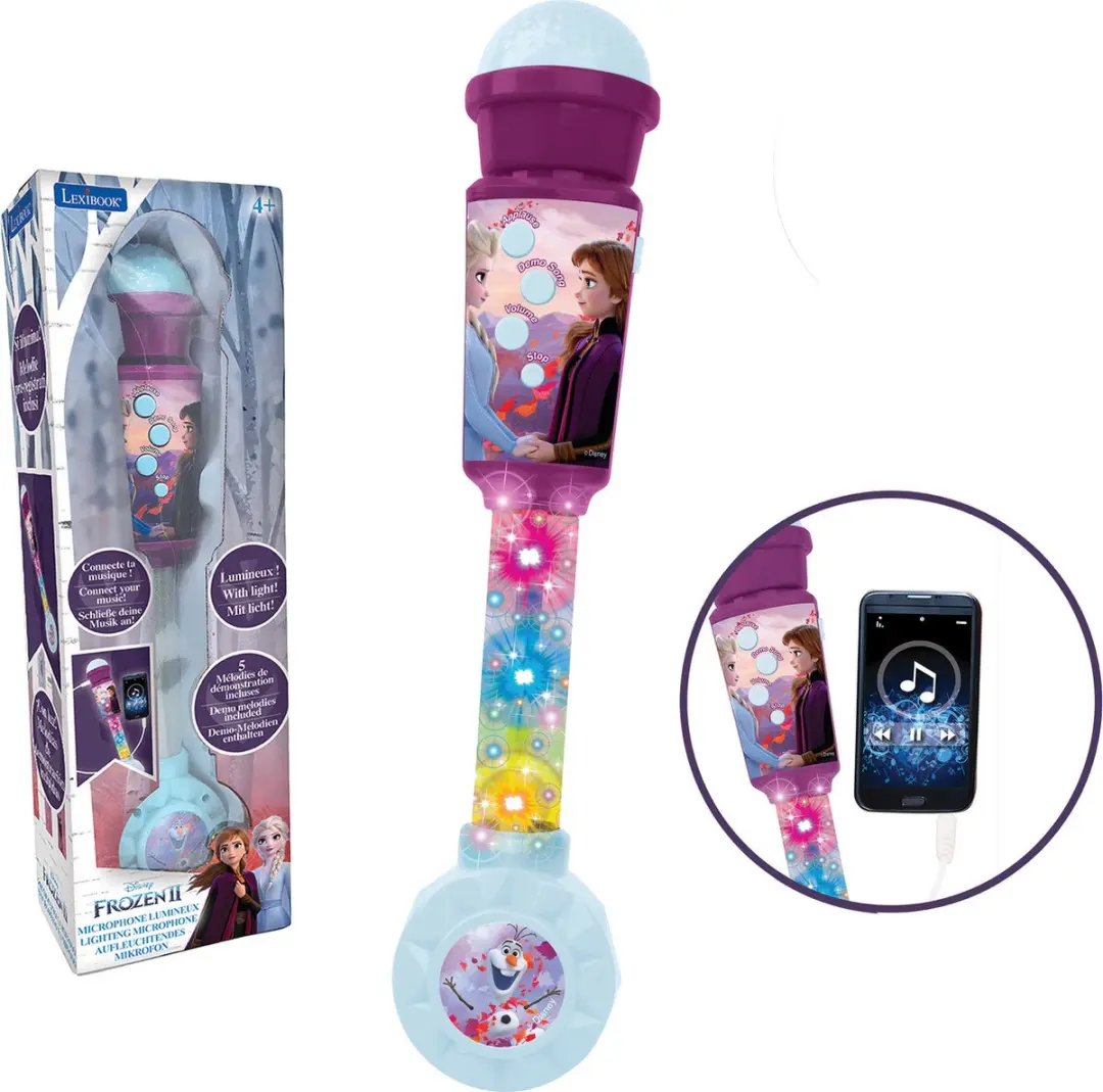 Lexibook Frozen Karaoke Microfoon - Blauw - afbeelding 4 van 6