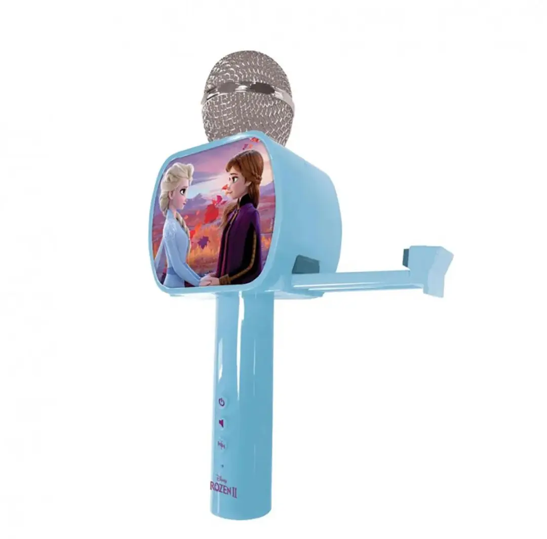 Lexibook Disney Frozen Karaoke Microfoon MIC240FZ - Blauw - afbeelding 4 van 6