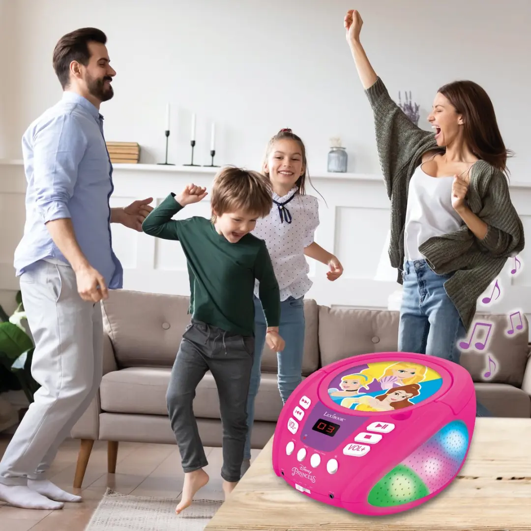 Lexibook Disney Prinses CD-speler - Bluetooth en Radio - afbeelding 4 van 6