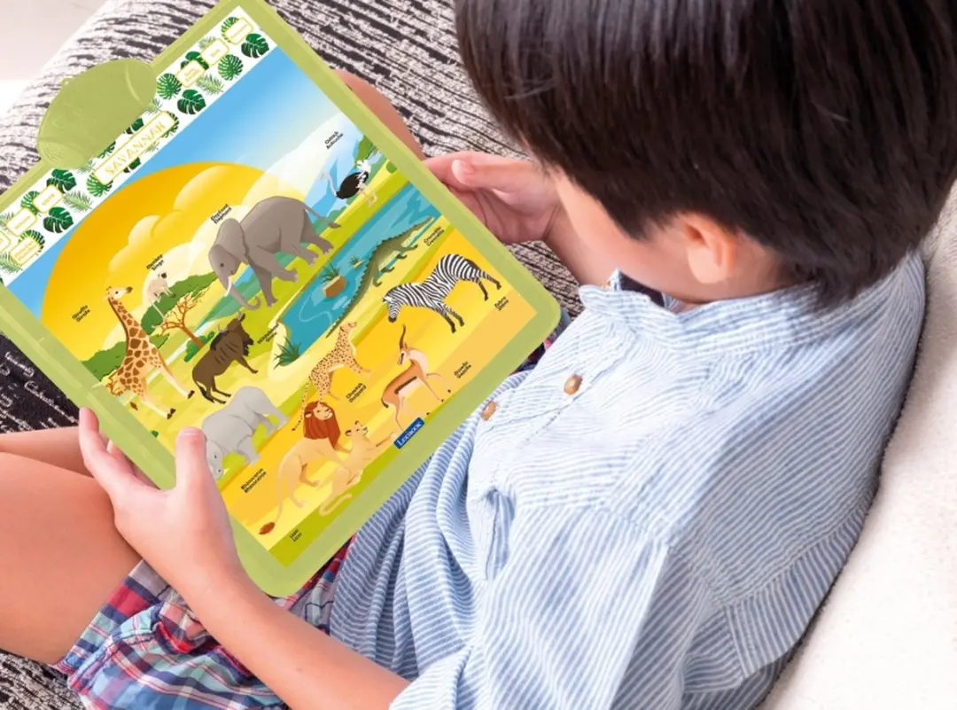 Lexibook Tweetalige Sprekende Educatieve Poster - EN/FR - afbeelding 3 van 6