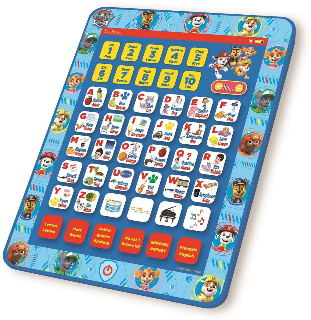 Lexibook Paw Patrol Educatieve Tablet NL/FR - Blauw - afbeelding 5 van 6