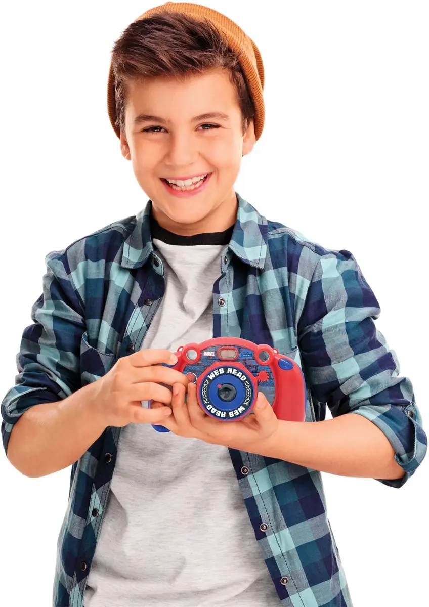 Lexibook Spider-Man DJ080SP Digitale Camera - Rood - afbeelding 3 van 6