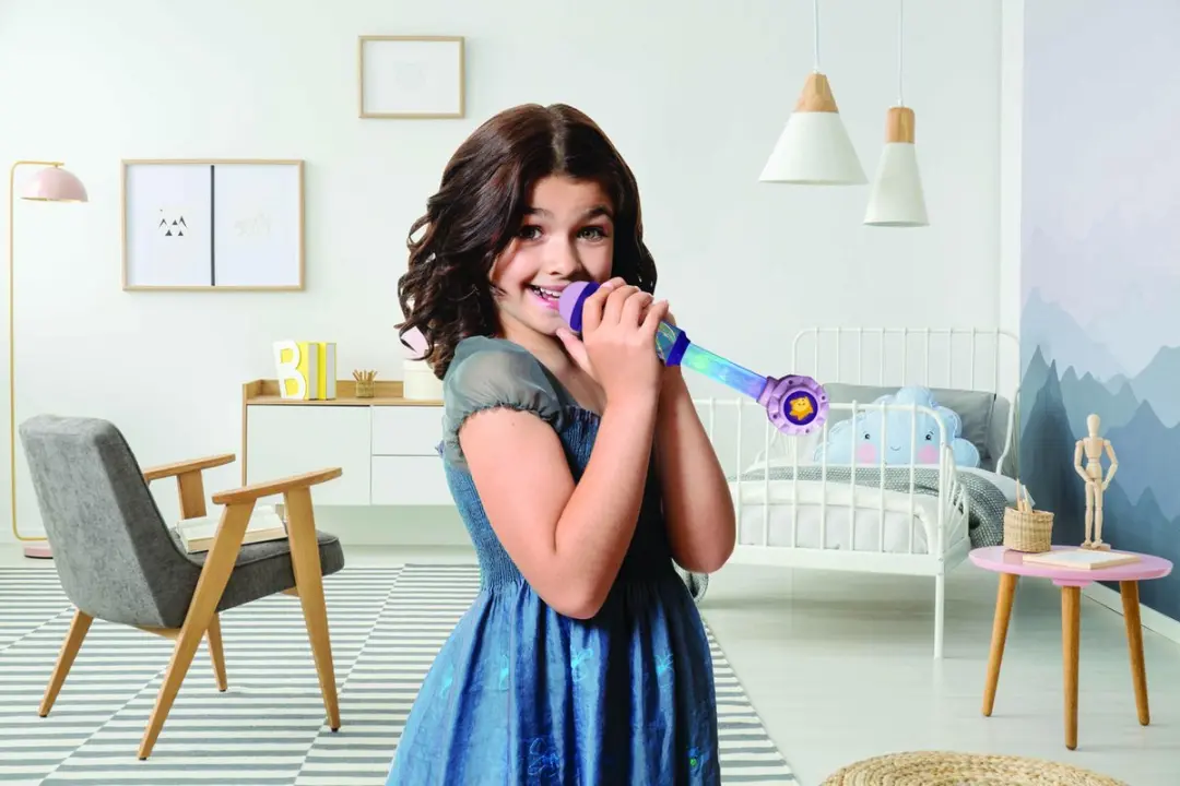 Lexibook Disney Wish Verlichtingsmicrofoon - Violet - afbeelding 3 van 6