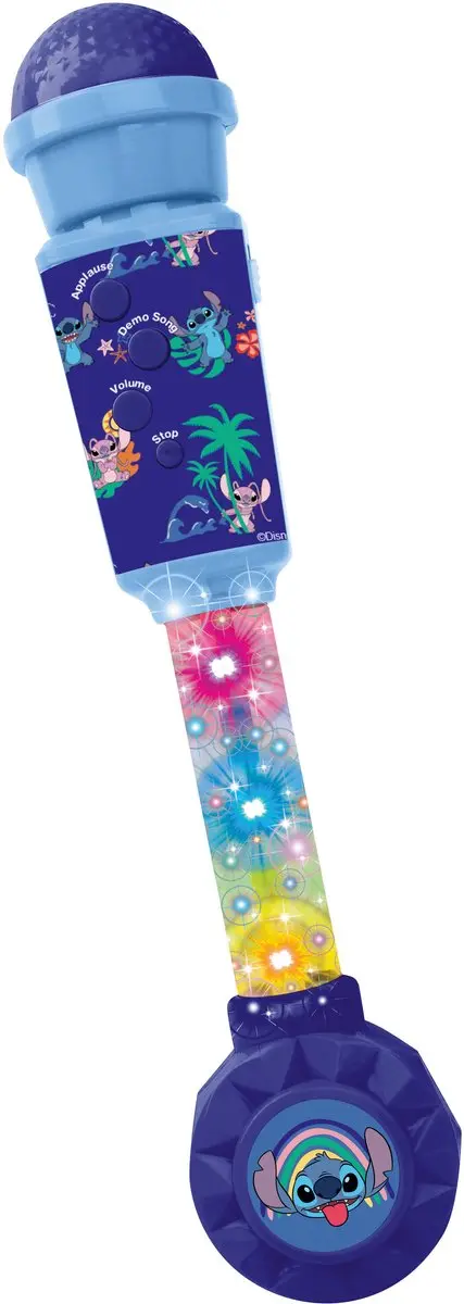 Stitch Verlichtingsmicrofoon met luidspreker (aux-in), melodieën en geluidseffe