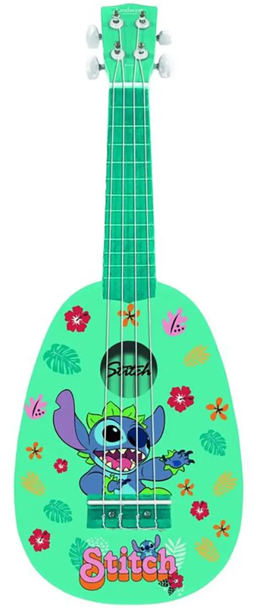 Stitch Wooden Ukulele met nylon snaren