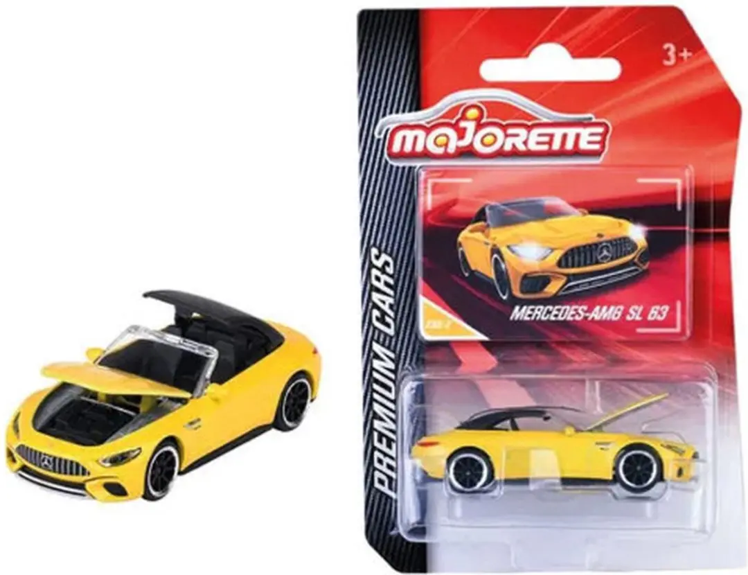 MAJORETTE MERCEDES AMG SL 63 YELLOW VINTAGE (BK10723)