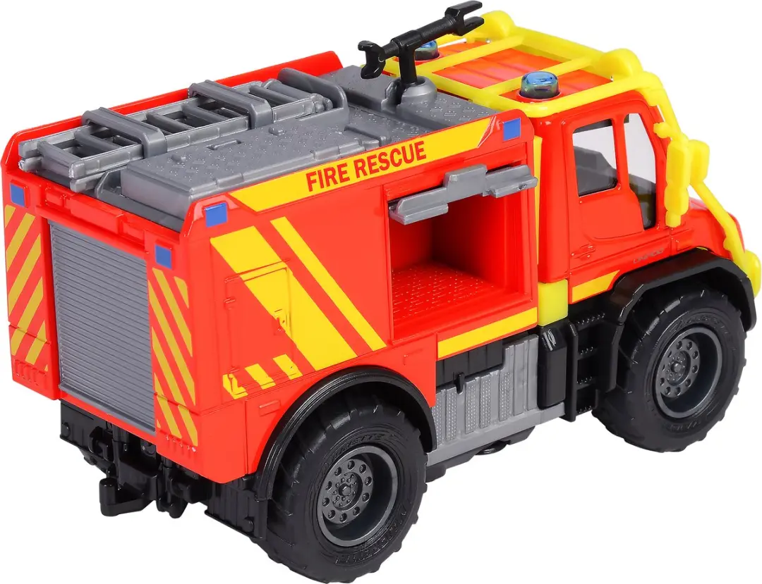 Majorette Unimog U530 Brandweerwagen - afbeelding 4 van 5
