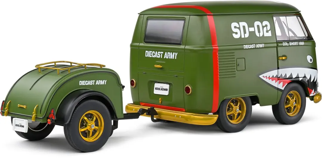 Solido Volkswagen Kool Kombi Modelauto 1:18 - afbeelding 6 van 6