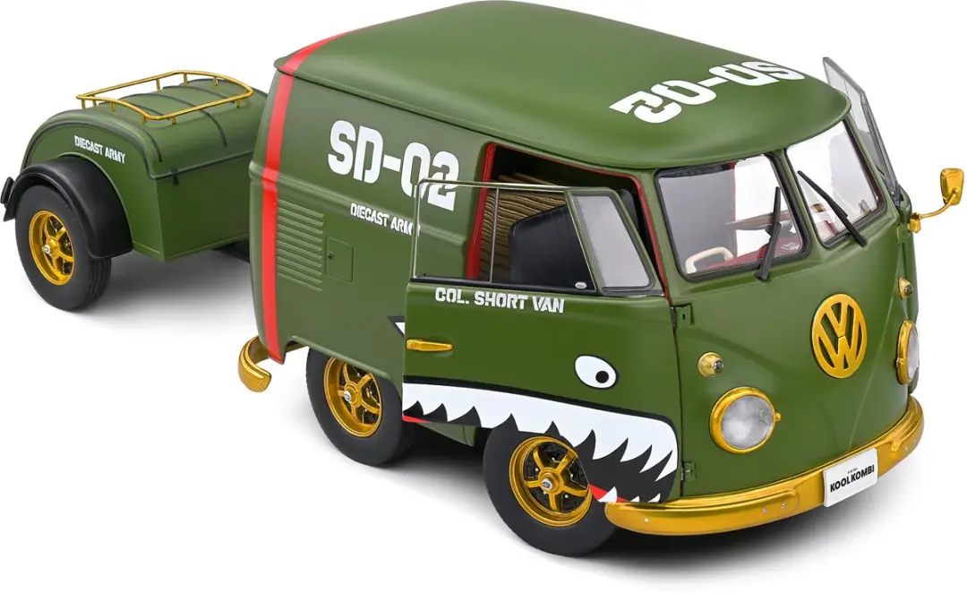 Solido Volkswagen Kool Kombi Modelauto 1:18 - afbeelding 3 van 6