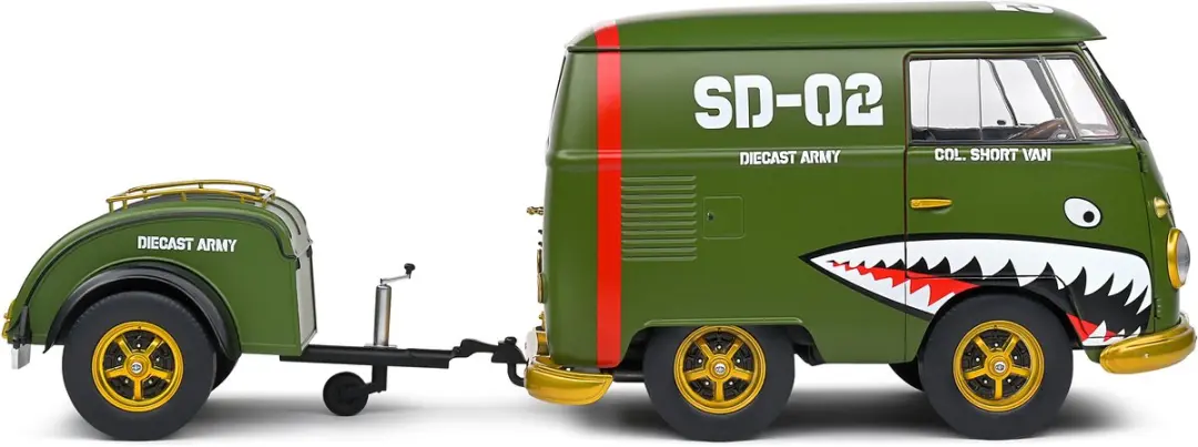 Solido Volkswagen Kool Kombi Modelauto 1:18 - afbeelding 2 van 6