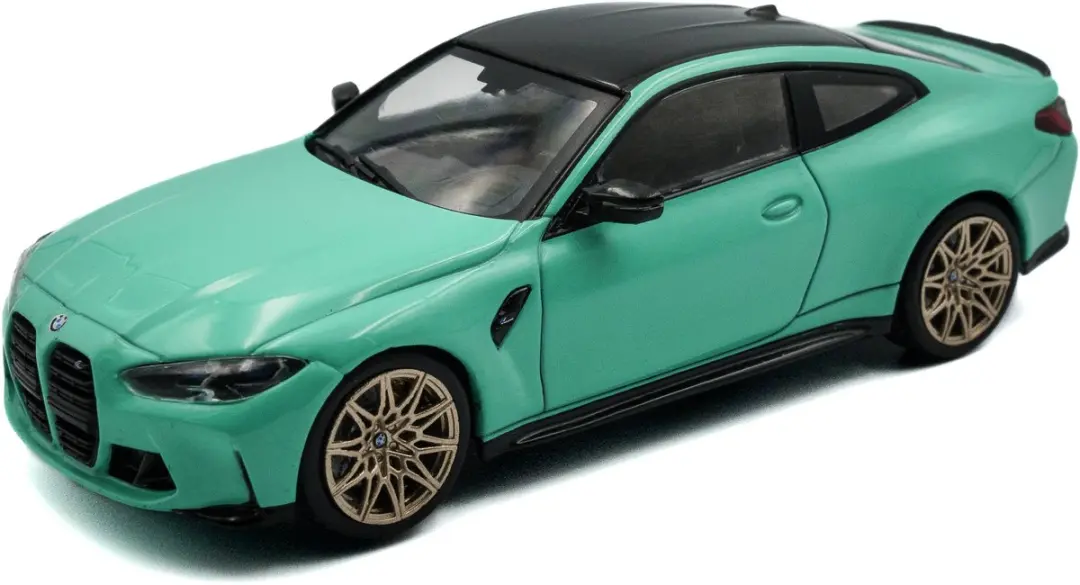 BMW M4 (G82) Competition '23, groen Solido schaal 1:43