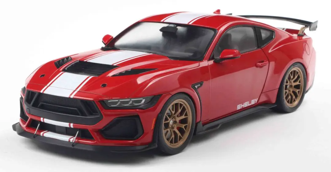 Solido Ford Shelby Mustang Super Snake 1:18 - Rood - afbeelding 6 van 6