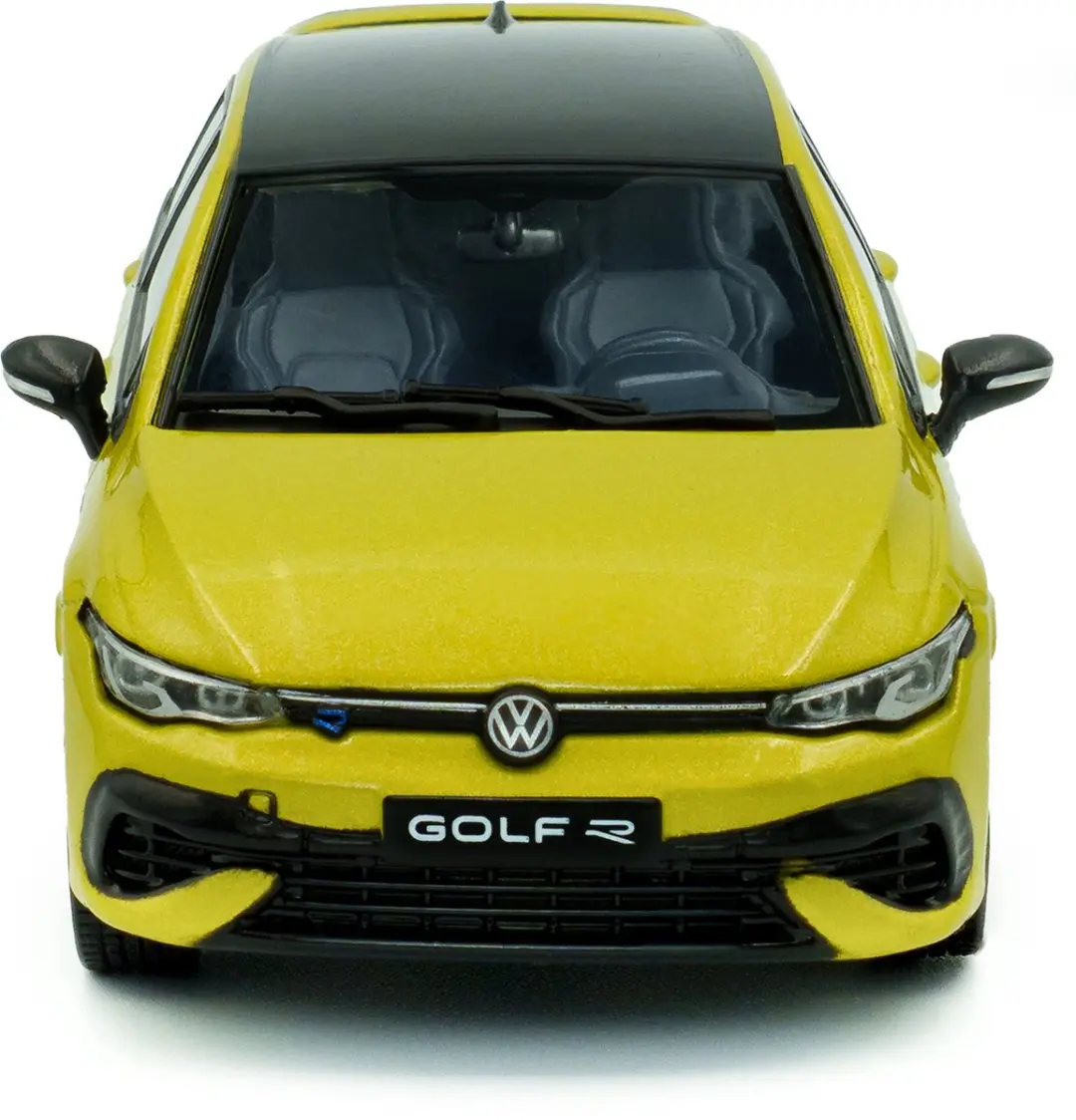 Solido VW Golf R 333 1:43 - Geel - afbeelding 4 van 6