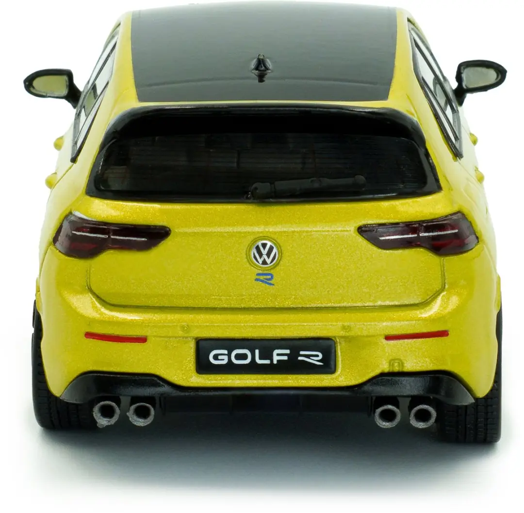 Solido VW Golf R 333 1:43 - Geel - afbeelding 6 van 6