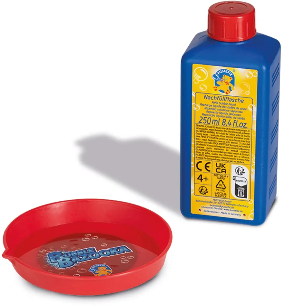 Pustefix Bubble Bazooka Bellenblaas - Met LED - 250ml - afbeelding 4 van 6