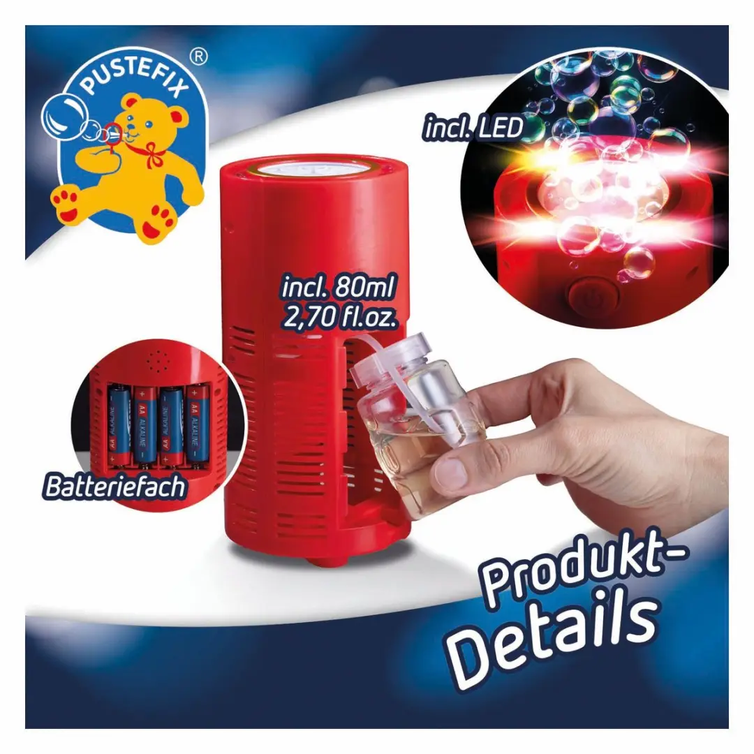 Pustefix Bellen Vuurwerk - LED Multicolor - afbeelding 4 van 5