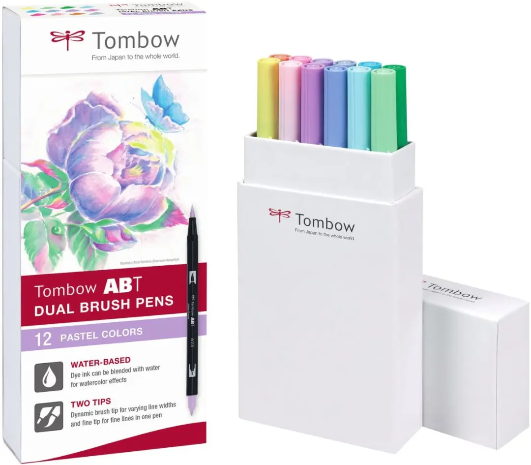 Tombow ABT Dual Brush Tekenpennen