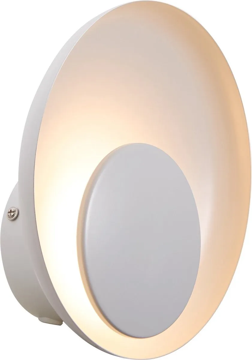 Nordlux Marsi Wandlamp LED - 7W - Ø21cm - Wit