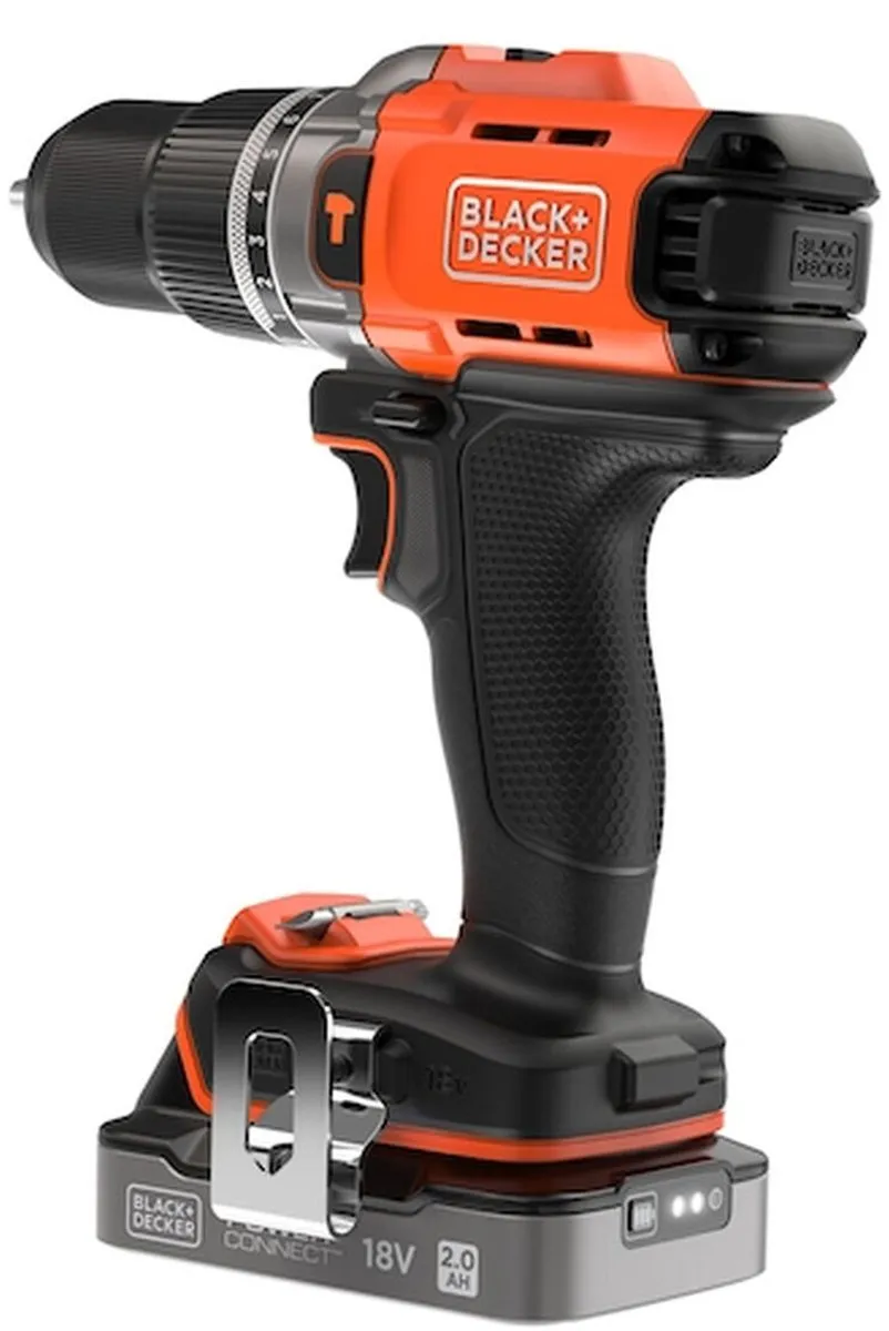 BLACK+DECKER BCD383D2XK-QW Accu-klopboormachine - 18V - 2x 2,0Ah