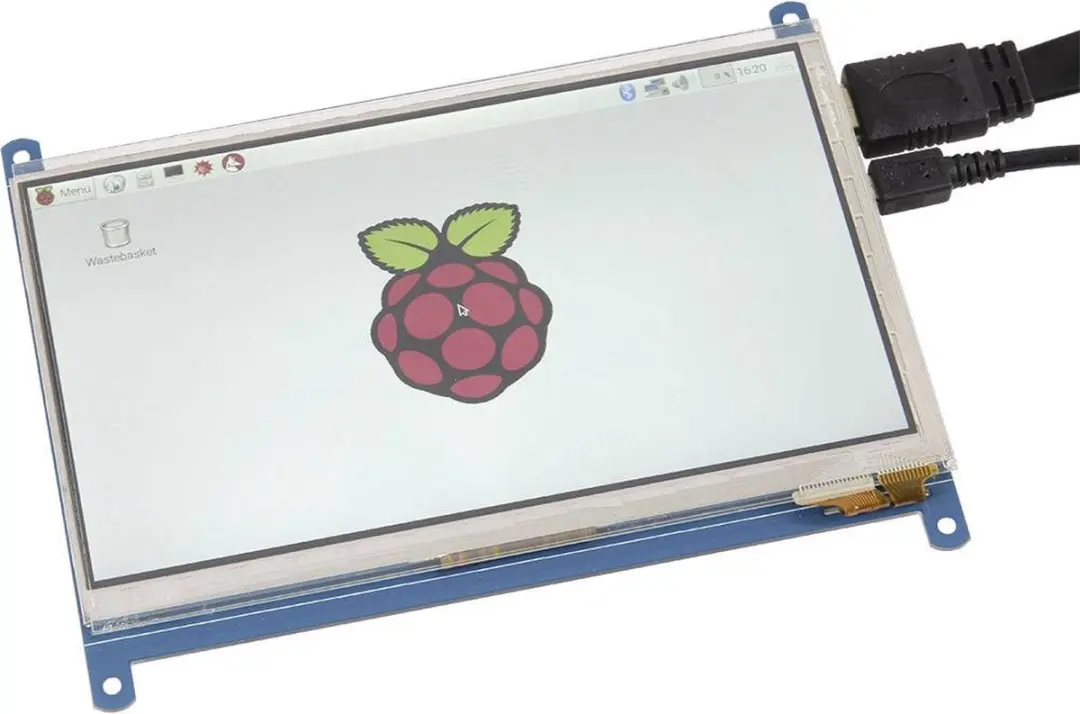 Joy-it RB-LCD-7-2 Touchscreenmodule - 7 inch - 1024x600 - afbeelding 4 van 4