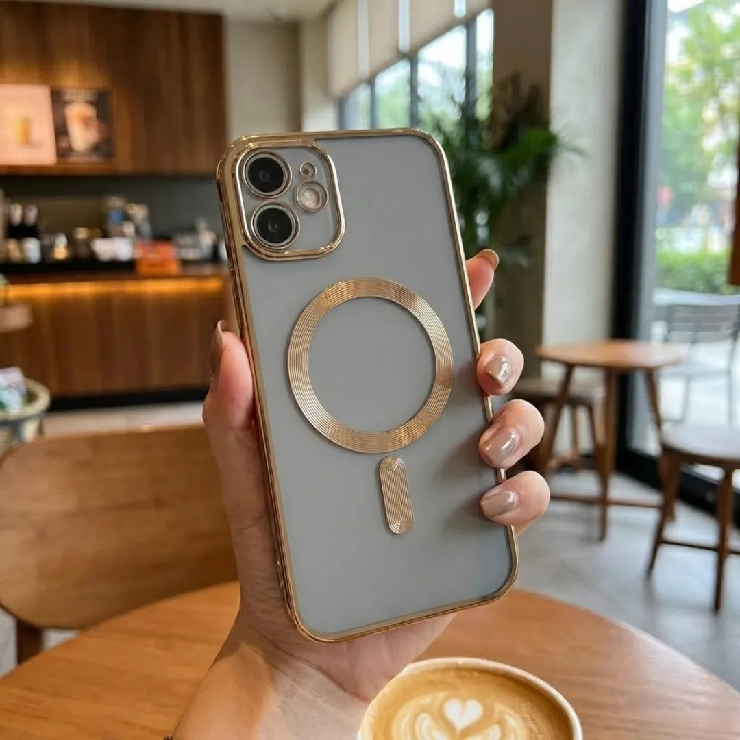 NUVEX iPhone 17 Air MagSafe Hoesje - Goud