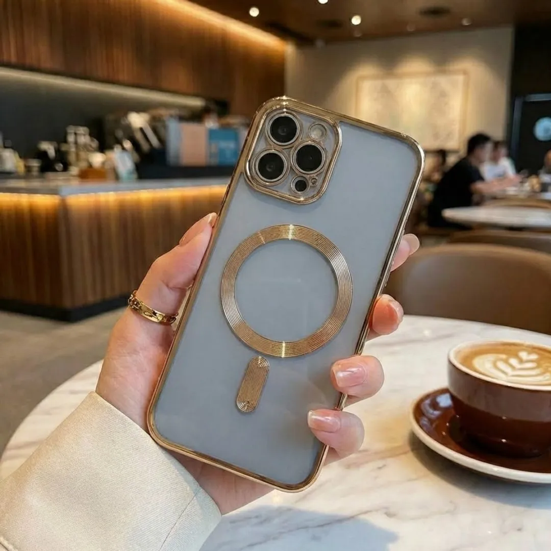 NUVEX iPhone 17 Air MagSafe Hoesje - Goud