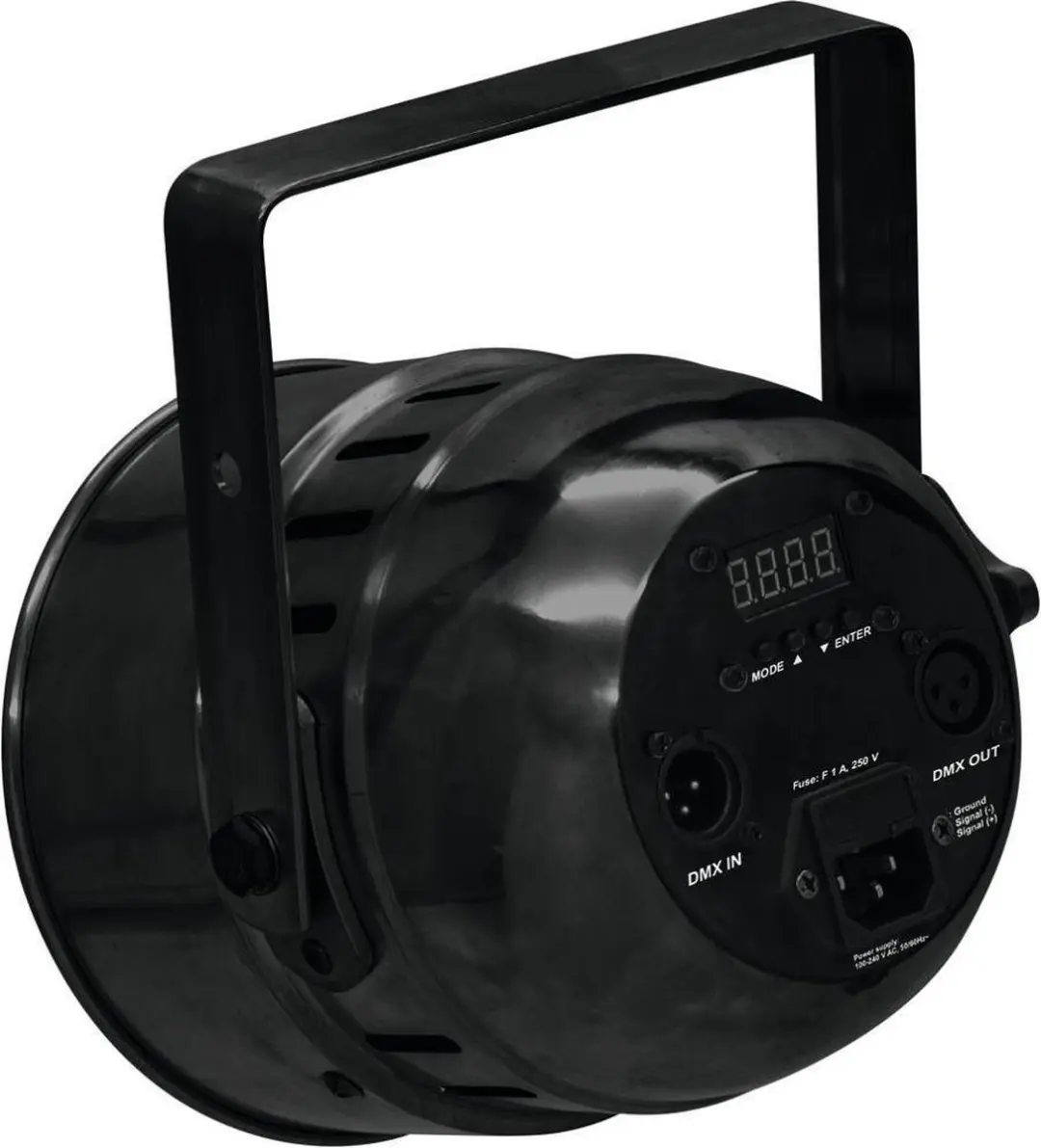 Eurolite LED PAR-56 Effectspot 10W - Zwart - afbeelding 3 van 6