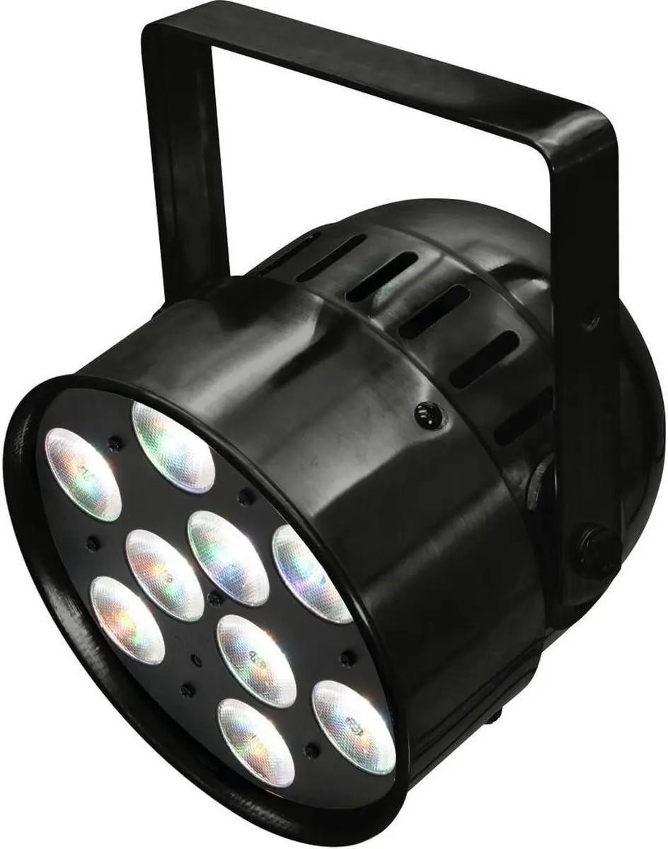 Eurolite LED PAR-56 Effectspot 10W - Zwart - afbeelding 5 van 6