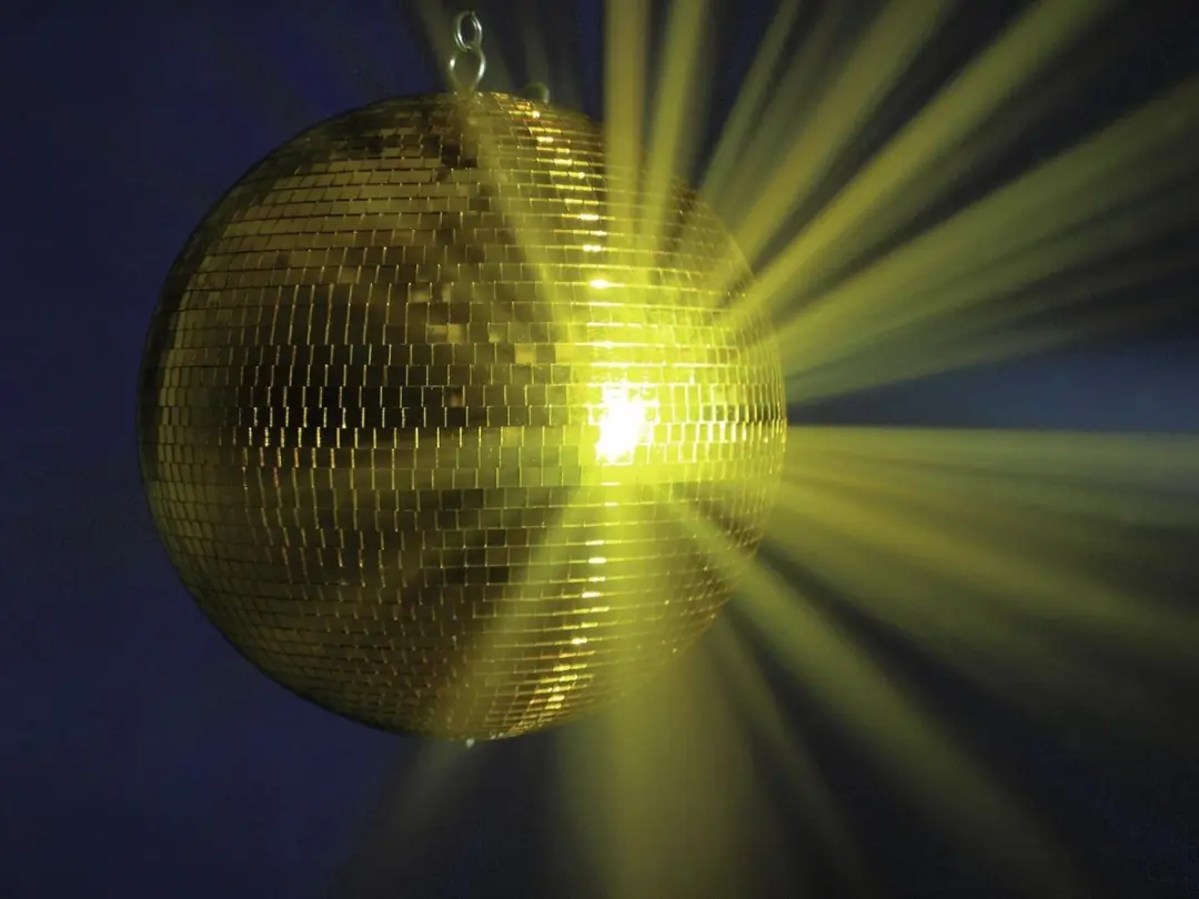 Eurolite Discobal 40cm goud - Spiegelbol - afbeelding 3 van 3
