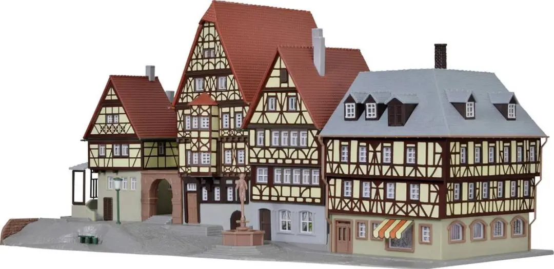 Kibri 37102 Marktplaats Miltenberg - Schaal N - afbeelding 3 van 5