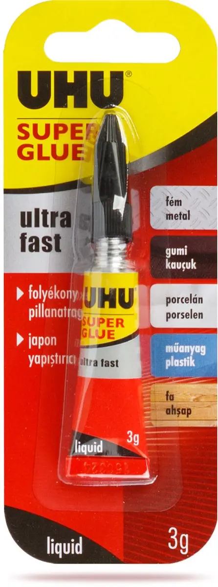 12x Secondelijm 3 g Vloeibaar