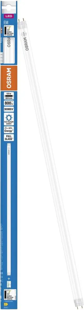 Osram SubstiTUBE T8 18 EM 6.6W 865 Koudwit