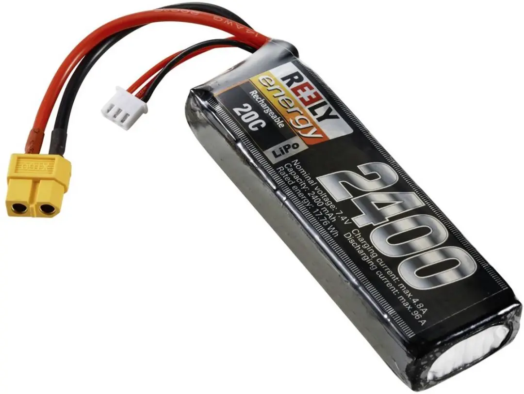 Reely LiPo accupack 7.4V 2400mAh 2S